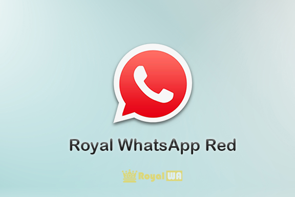Download Red WhatsApp Royal