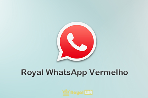 Baixar WhatsApp Royal vermelho