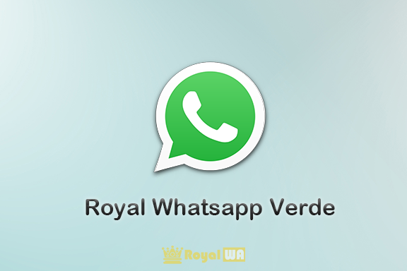 Baixar verde Royal WhatsApp